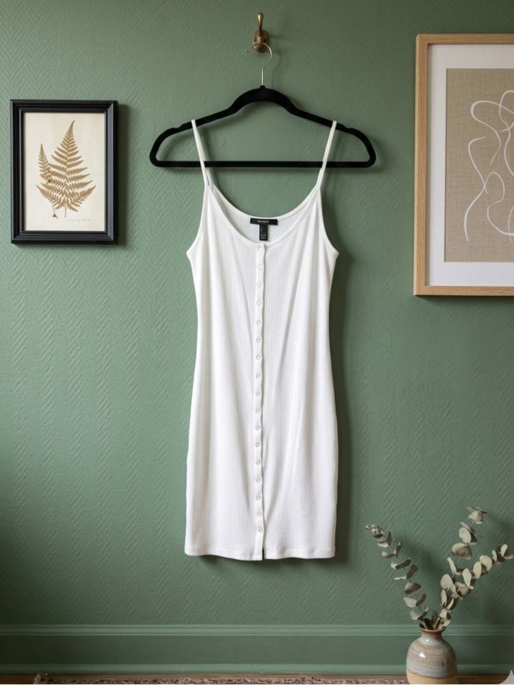 Forever 21 Jersey Knit Super Soft Strappy Dress Small